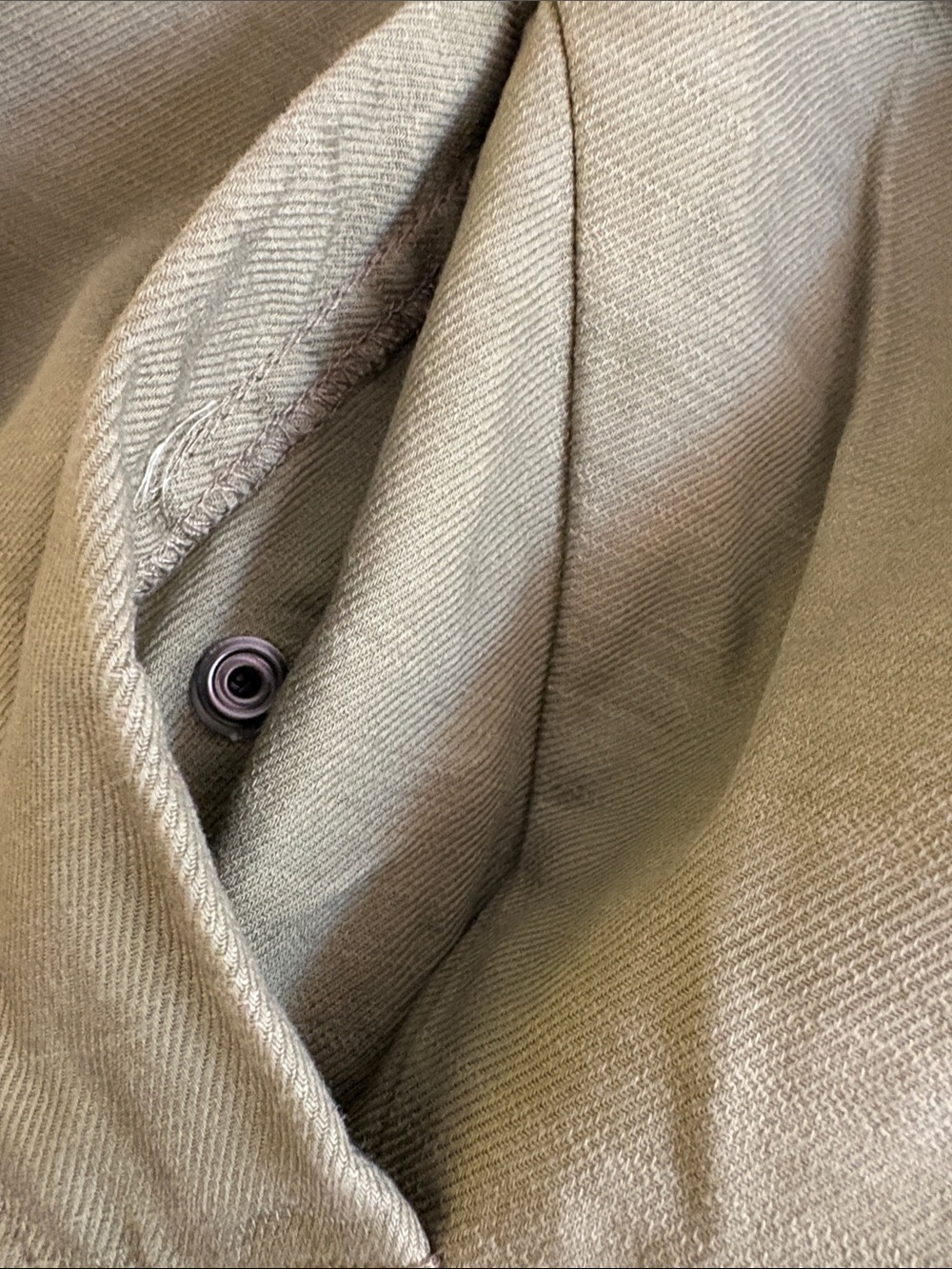 Dex Olive Green Long Utility Jacket. Cotton. TENCEL - Picture 4 of 10